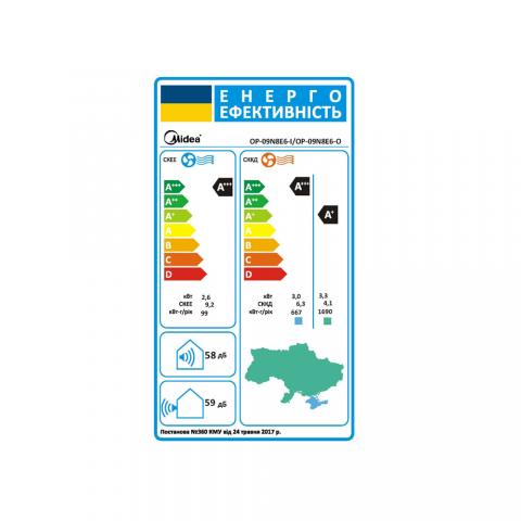 Midea OP-09N8E6-I / OP-09N8E6-O